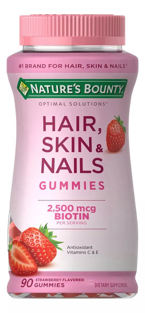 🍓 NATURE’S BOUNTY™ GOMITAS MULTIVITAMÍNICAS SABOR FRESA